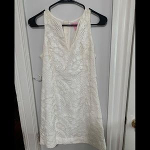 White Lace Lilly Pulitzer Dress